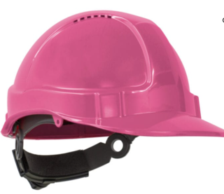 TUFF-NUT' Ratchet  Vented Hard Hat, PINK - Esko
