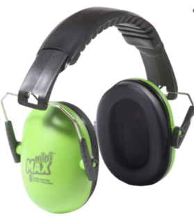 Esko Mini Max™ Kid's Earmuff Class 5, 26dB, Green - Esko