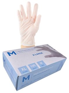 Nitrile White Gloves 5.0g X-LARGE - Matthews