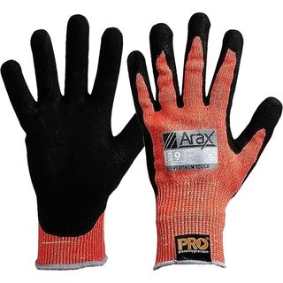 ARAX® Platinum PU/Nitrile Foam Dip on Red 13G Liner, Size 7 - Paramount