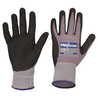ProSense MaxiPro Gloves Dots Palm Dip, Size 11 - Paramount