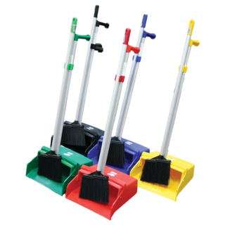 Gala Lobby Dustpan & Brush Set (blue) - Filta
