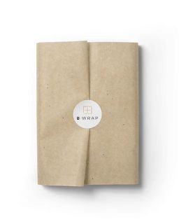 Brown Kraft Gem Stone Tissue Paper - Bee Dee