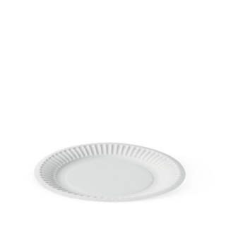6 Inch Plate White 150   - Detpak