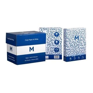 Office Copy Paper A4 - White, 80gsm, 160CIE, 500 Sheets, FSC® Mix 5 Reams