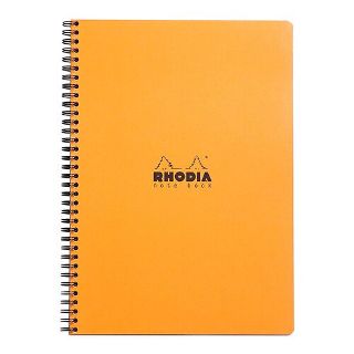 Rhodia Classic Notebook Spiral A4+ Lined Orange