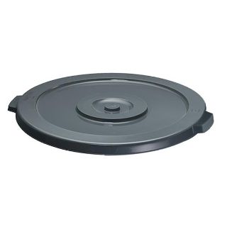 121L Round Food Bin Lid - Grey 