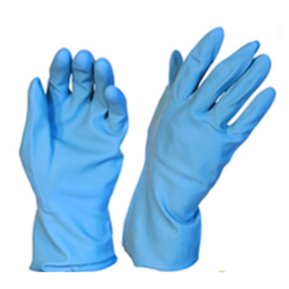 Rubber Gloves Silverline Blue SMALL - Pomona