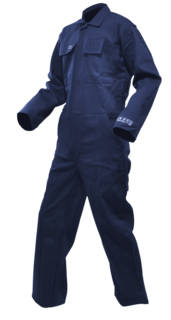 Fr Overall, 320Gsm, Navy, 12 Cal-Size 11