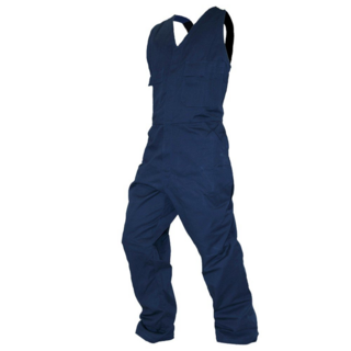 Overall Action Bib, 300Gsm Cotton, Navy-Size 1