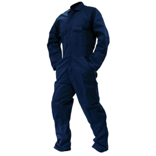 Overall Ls, 300Gsm Cotton, Navy-Size 10